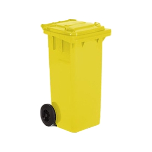 Contentor de detritos Amarelo 80LTS